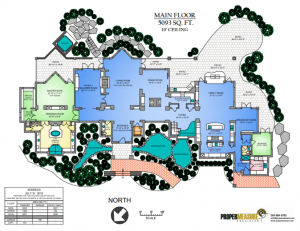 Real estate photography floor plans